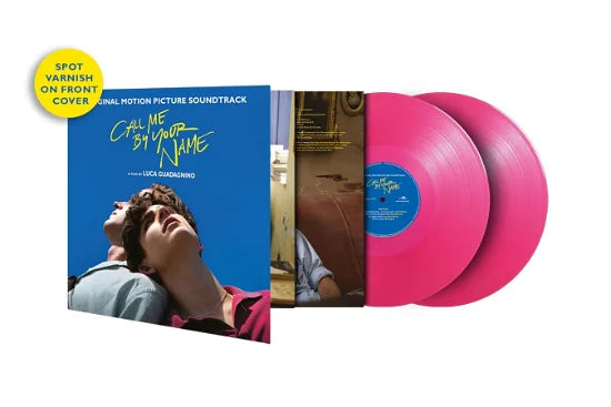 Call Me By Your Name Limitierte rosa Vinyl-Edition