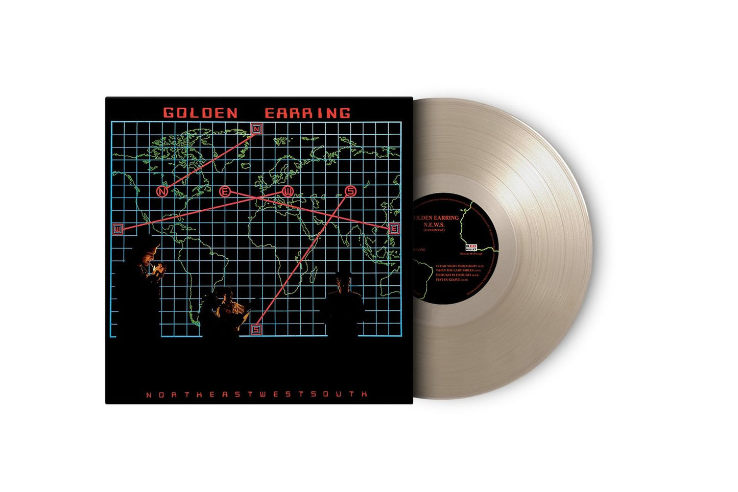 Boucle d'oreille dorée (The Golden Earring) : NEWS (remasterisé) (180 g) (édition limitée et numérotée du 40e anniversaire) (vinyle cristallin) 