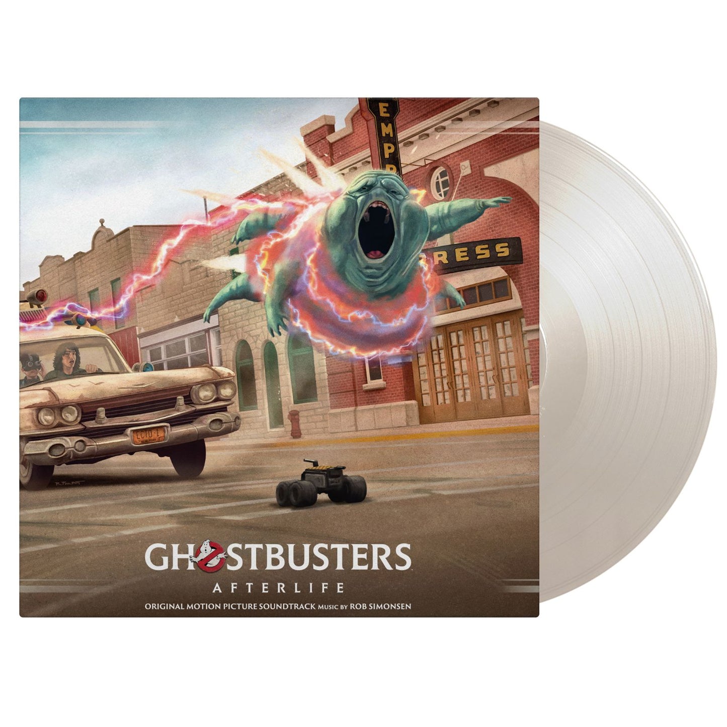 Rob Simonsen: bso: Ghostbusters: Afterlife (Original Motion Picture Soundtrack) (180g) (Limited Numbered Edition) (Stay Puft Marshmallow Vinyl)