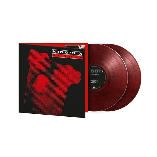 King's X: Dogman (180g) (Limited Numbered Edition) (Black & Red Marbled Vinyl)