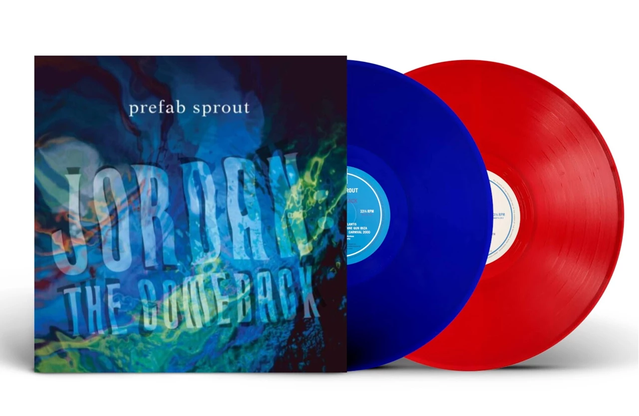 Prefab Sprout Jordan : The Comeback - Bleu translucide et rouge (Journée nationale de l'album 2024)