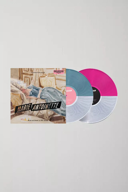 Various Artists - Marie Antoinette (Original Motion Picture Soundtrack) Limited 2lp Clear Light Blue/Clear Neon Pink USA IMPORT