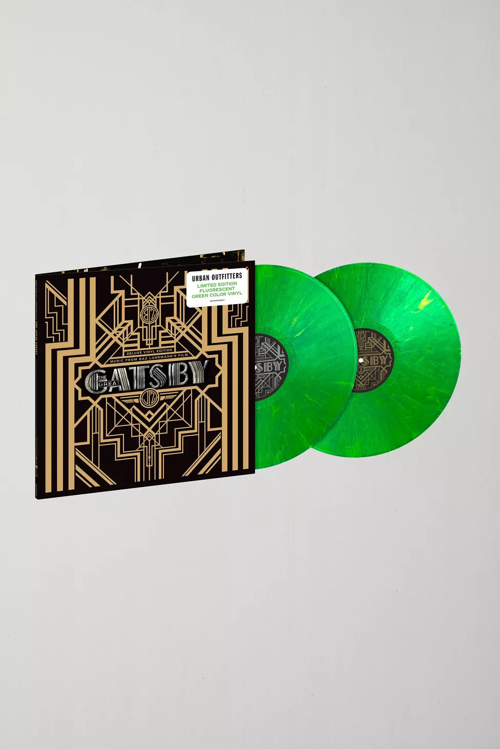 Various Artists - Music From Baz Luhrmann's Film The Great Gatsby Limited 2XLPexclusive (fluorescent green viny)