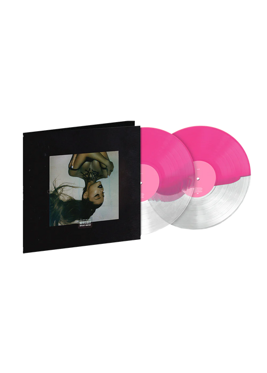 Ariana Grande - thank u, next 2lp (half clear/pink)