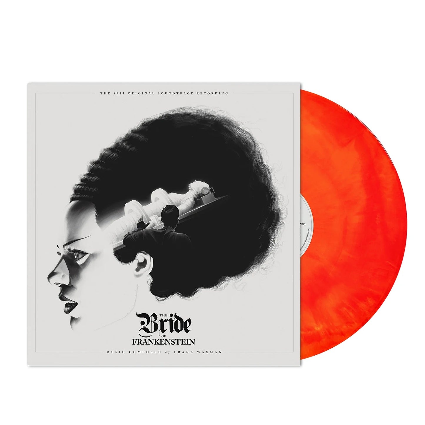 Franz Waxman: Bride of Frankenstein lp color naranja