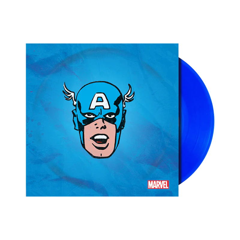 Merry Marvel Marching Society 7" Captain America Vinyl Single IMPORT