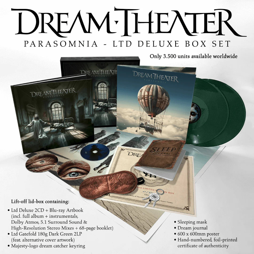 Dream Theater : Parasomnia (180g) (Vinyle vert foncé) (Coffret de luxe limité)