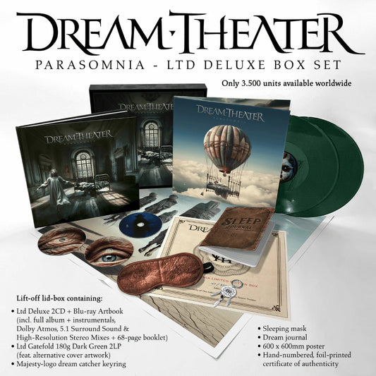 Dream Theater: Parasomnia (180g) (Dark Green Vinyl) (Limited Deluxe Boxset)