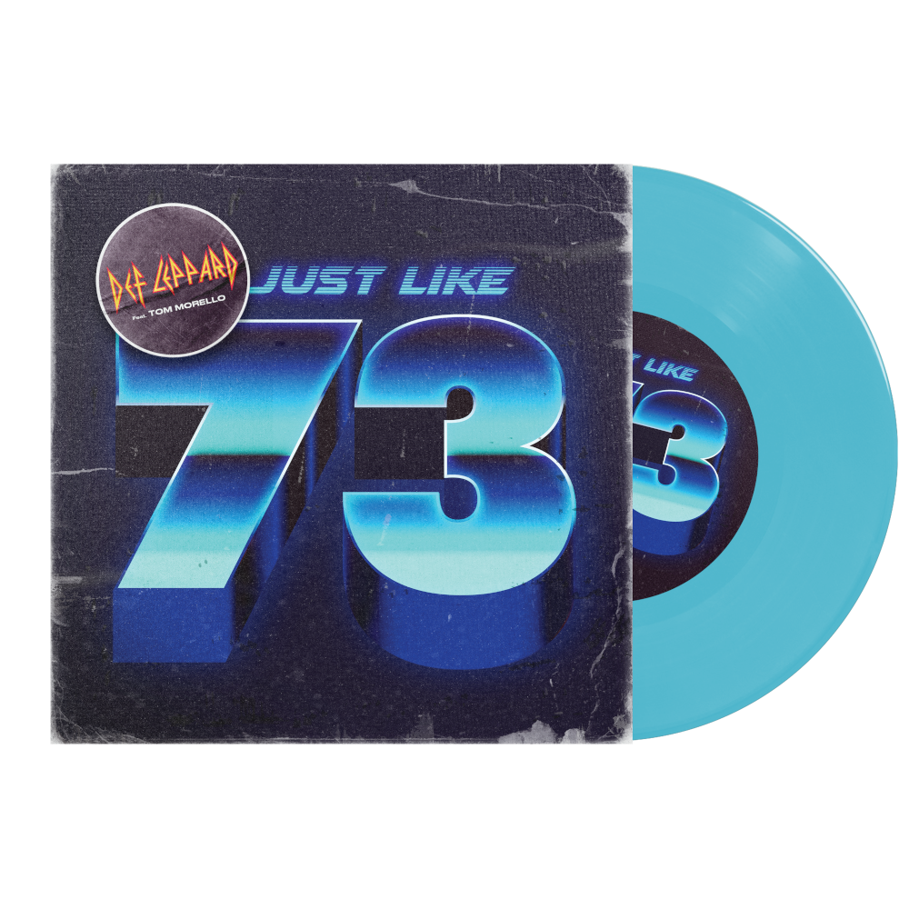 Def Leppard - JUST LIKE 73 blue 7" import