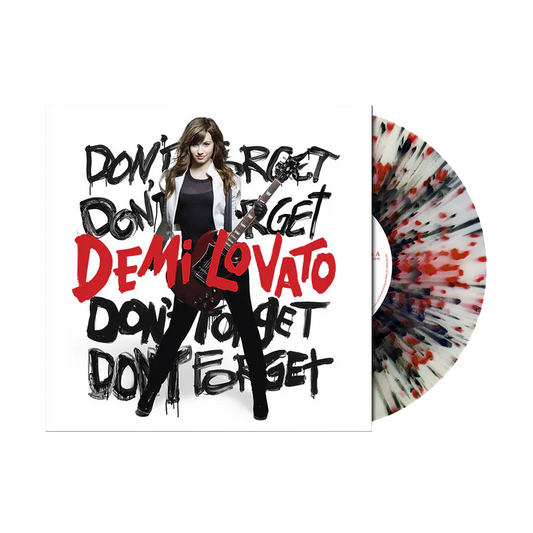 Demi Lovato - Don't Forget: Red & Black Splatter Vinyl LP import