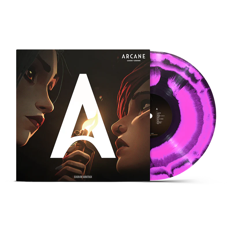 Arcane Season 1 (Official Soundtrack) Pink Splatter