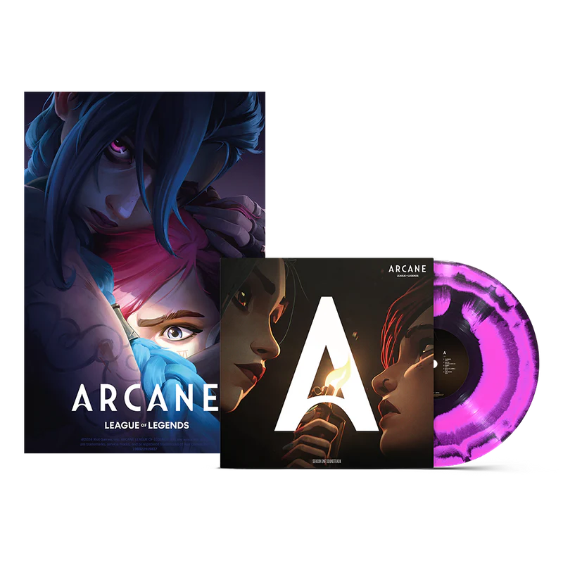 Arcane Season 1 (Official Soundtrack) Pink Splatter