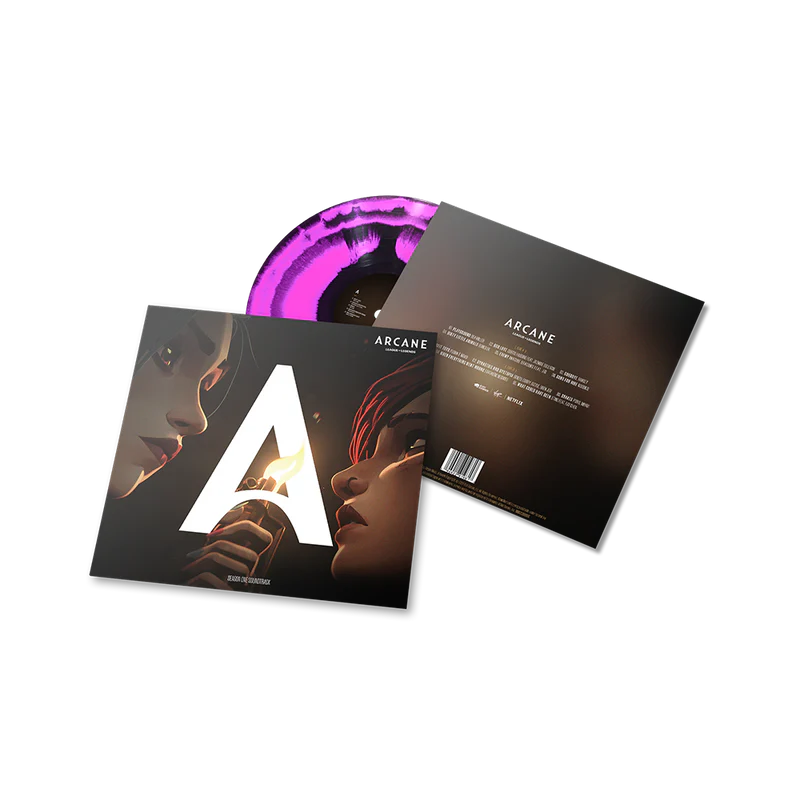 Arcane Season 1 (Official Soundtrack) Pink Splatter