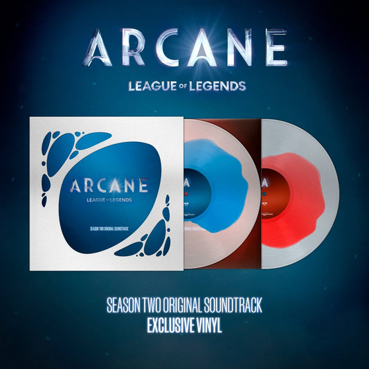 Arcane Season 2 Thicker Than Water Variant (Color in Color Red & Blue Vinyl) IMPORT