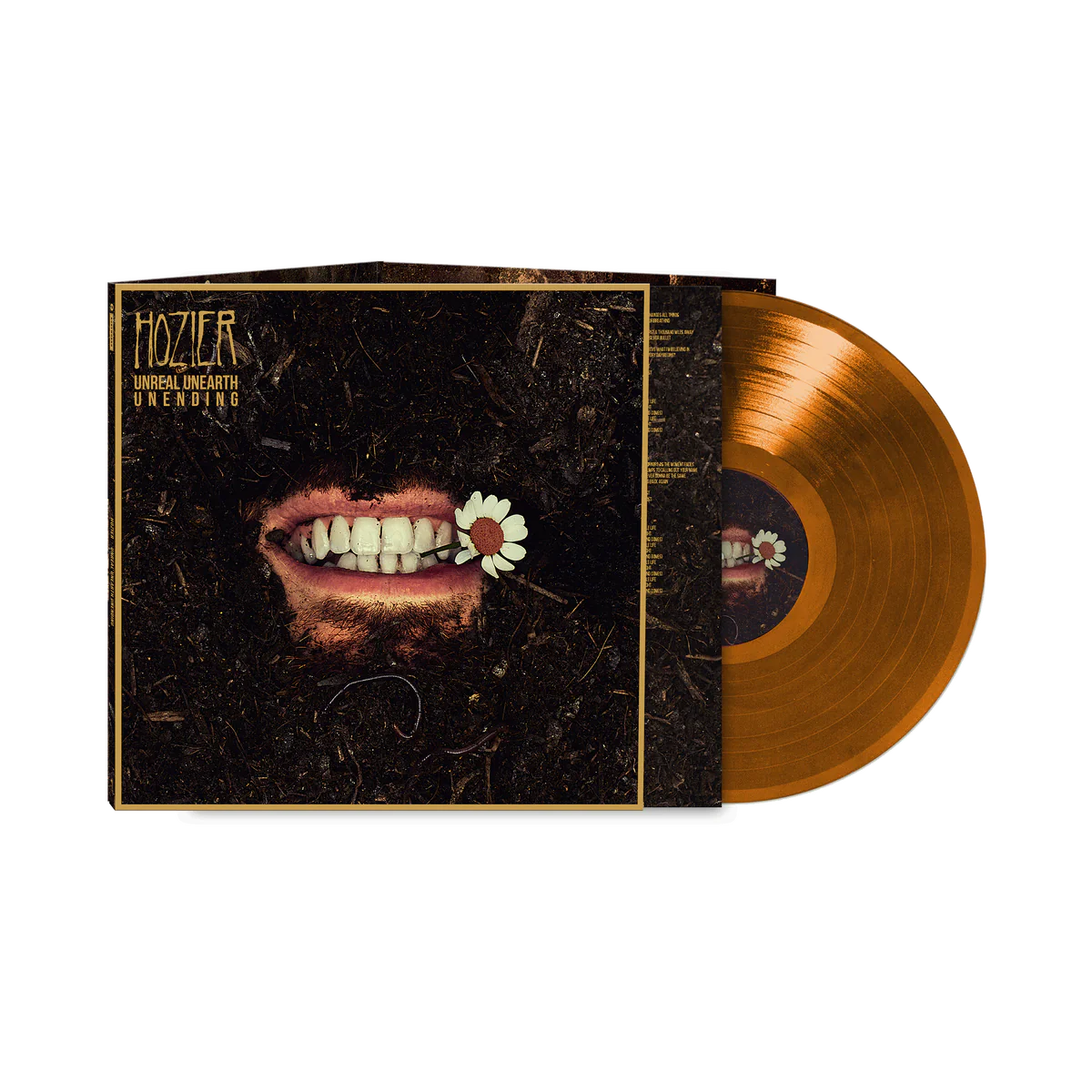 Hozier - 'Unreal Unearth: Unending' Companion Version Raw Ochre lp+2cd import