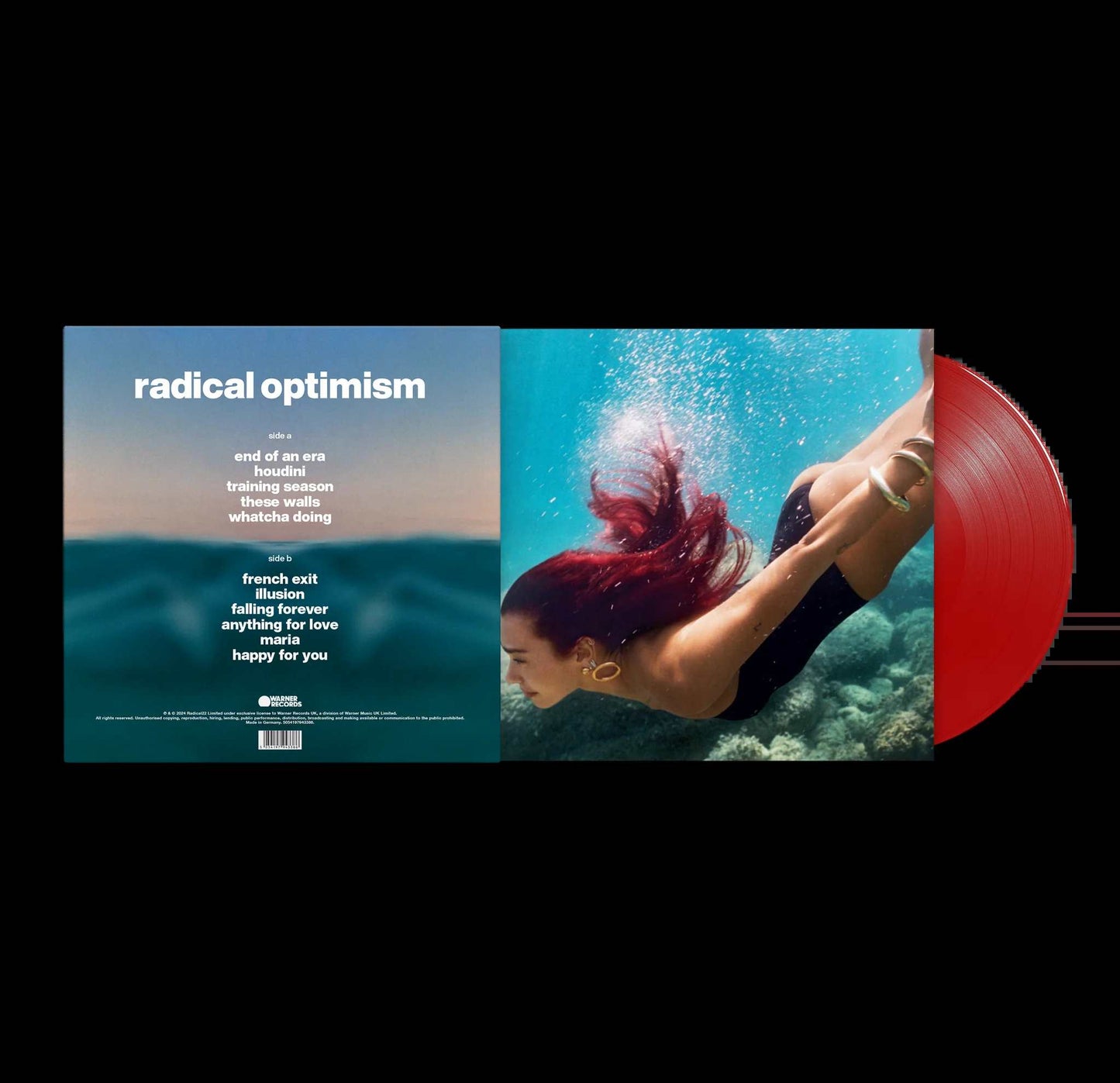 DUA LIPA - Radical Optimism (RSD Indie Exclusive) - LP - Red Vinyl