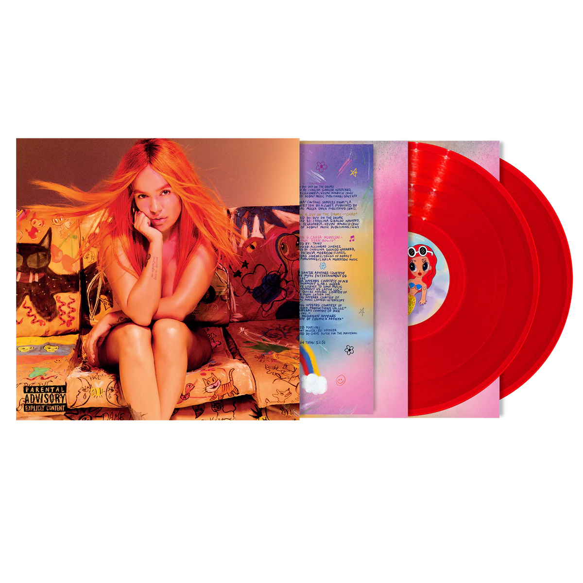 Karol G - Mañana Será Bonito Limited Edition 2lp rojos USA IMPORT