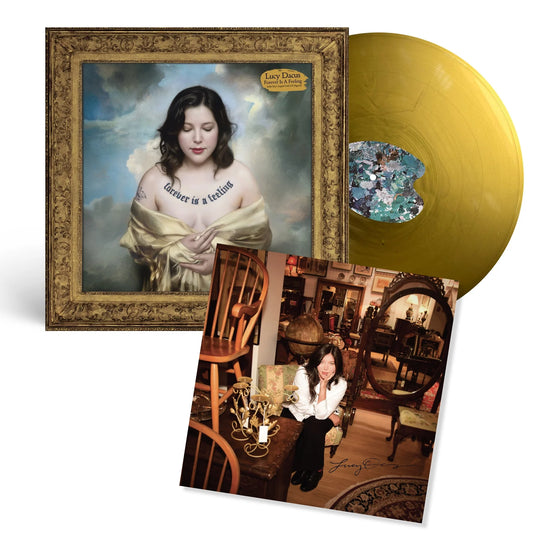 LUCY DACUS FOREVER IS A FEELING (INDIE EXCLUSIVE LIQUID GOLD VINYL WITH SIGNED INSERT) LP import USA