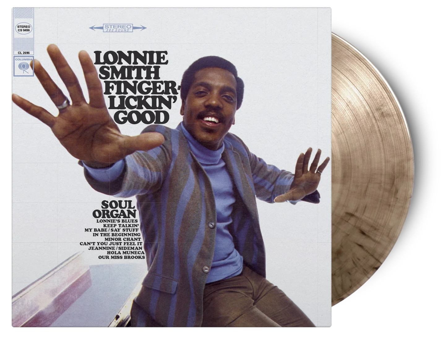 Dr. Lonnie Smith (orgue) : Finger Lickin' Good (180 g) (édition limitée) (vinyle fumé)