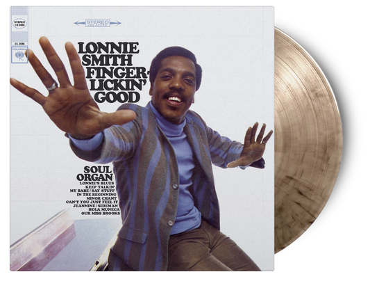 Dr. Lonnie Smith (orgue) : Finger Lickin' Good (180 g) (édition limitée) (vinyle fumé)