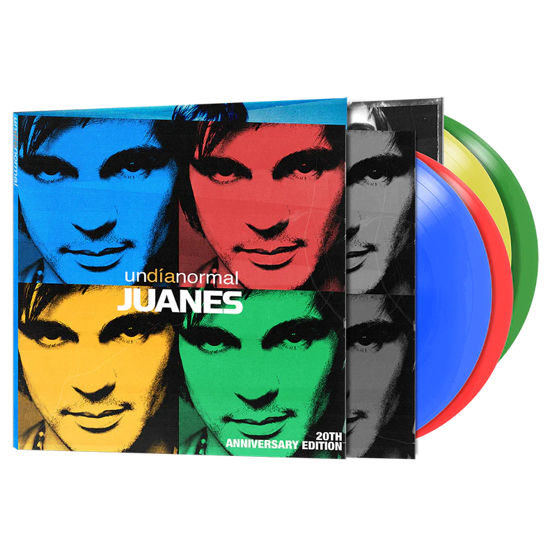 Juanes - Un Día Normal 4LP Vinyl - 20th Anniversary Remastered Extended Edition USA IMPORT