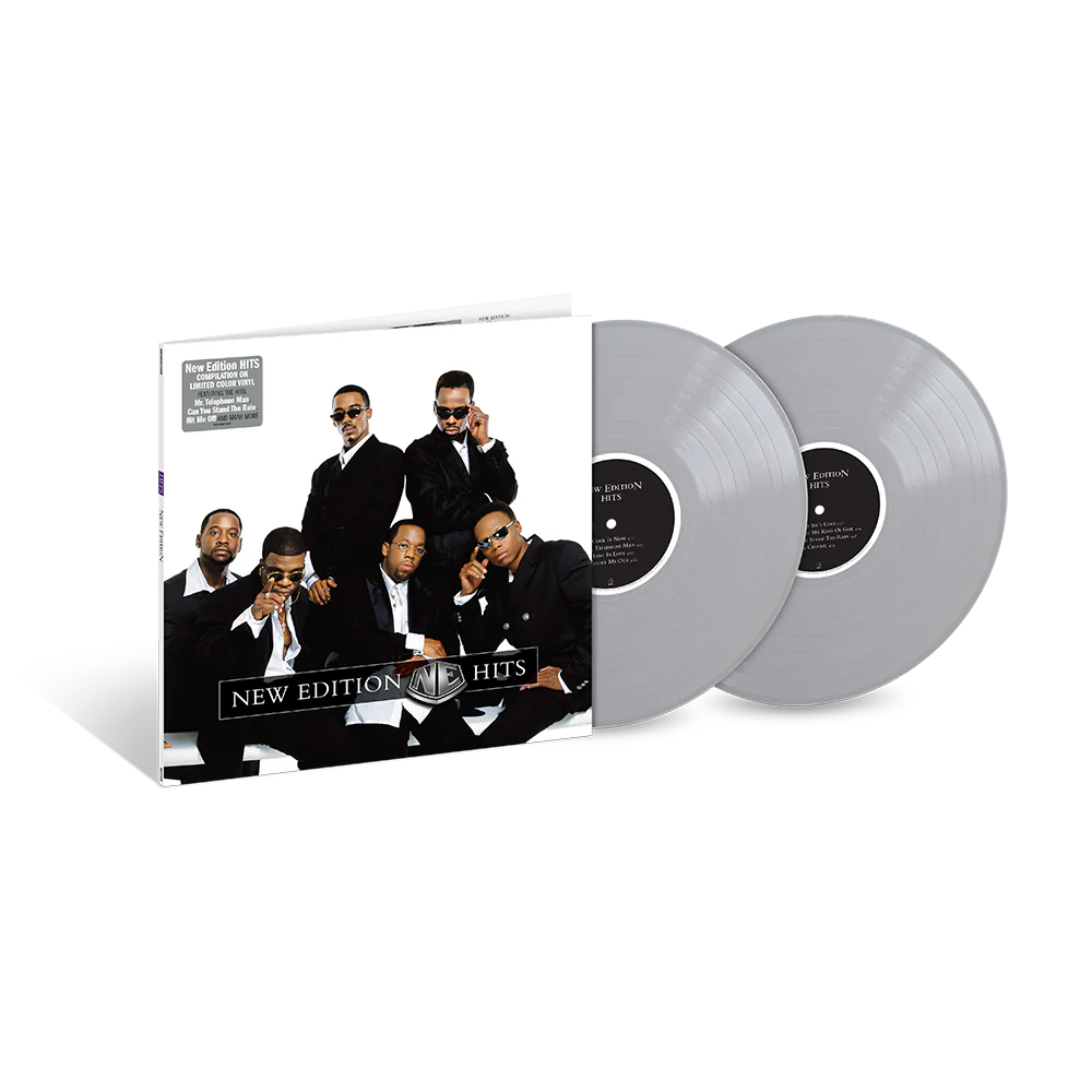 New Edition - HITS Silver 2LP USA IMPORT