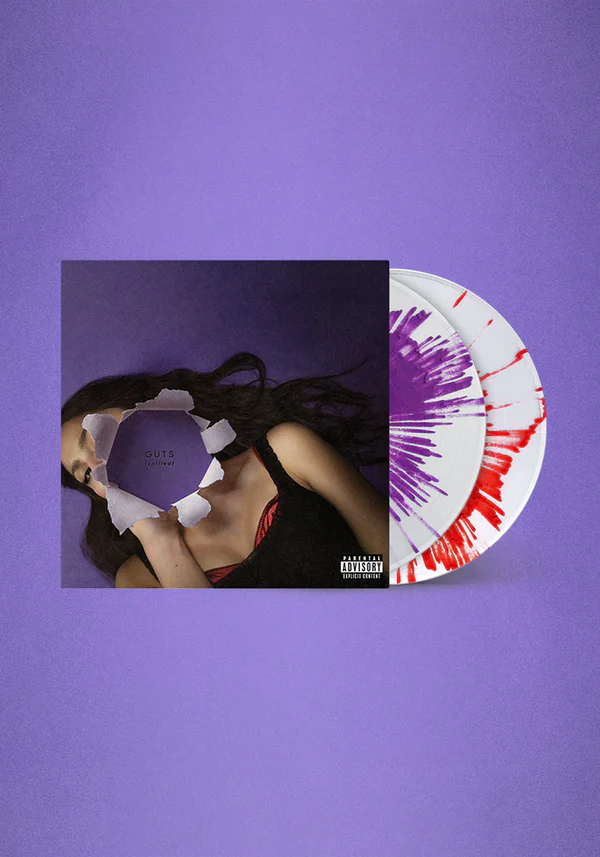 Olivia Rodrigo - GUTS (spilled) 2LP - Deluxe Splatter Version UK import