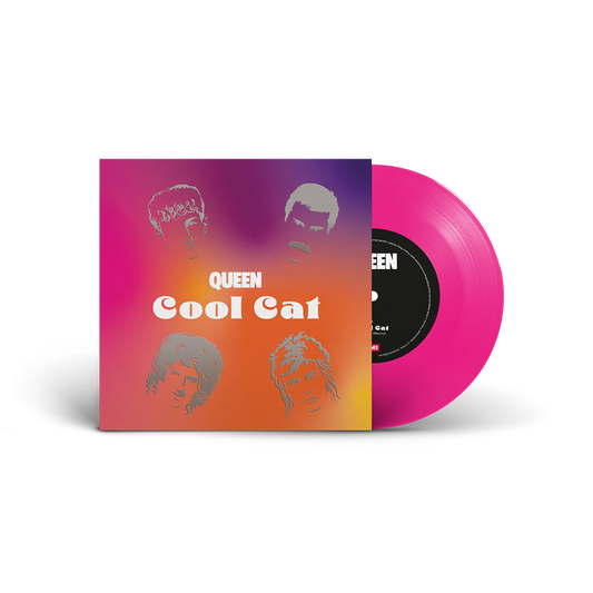 Queen Cool Cat 7" Pink Colored Vinyl import