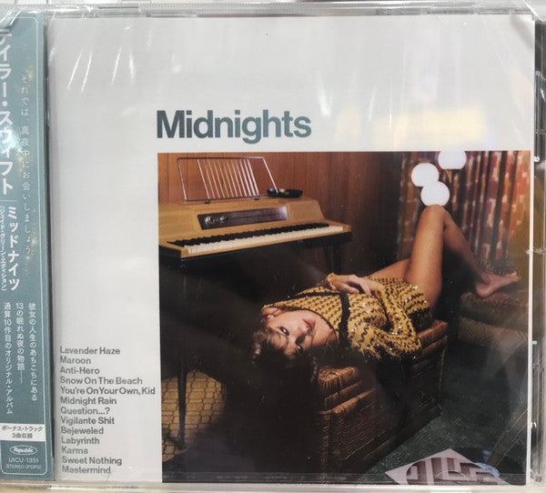 Taylor Swift – Midnights Jade Green Edition CD Japan Edition Import