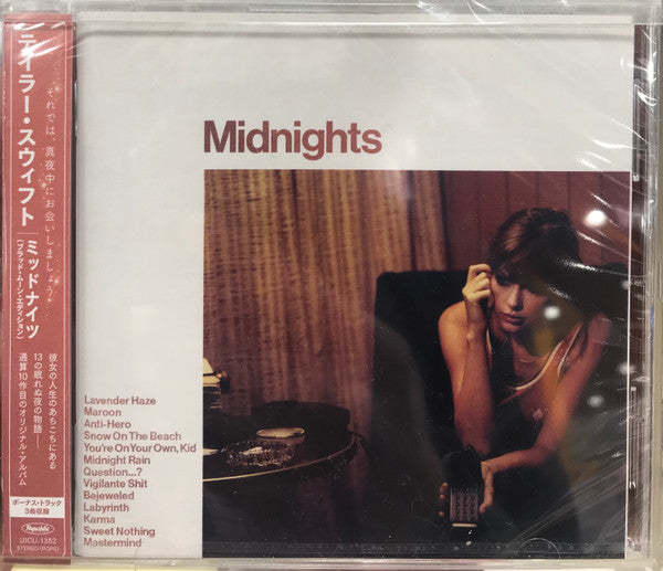 Taylor Swift – Midnights Blood Moon Edition CD Japan Edition Import