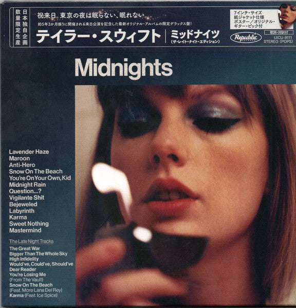 TAYLOR SWIFT - Midnights (Japan the Late Night Edition) IMPORT