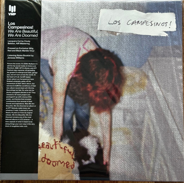 Los Campesinos! – We Are Beautiful, We Are Doomed Red and Black Marble