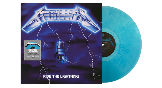 Metallica : Ride The Lightning (Remasterisé 2016) (Édition limitée) (Vinyle bleu électrique)