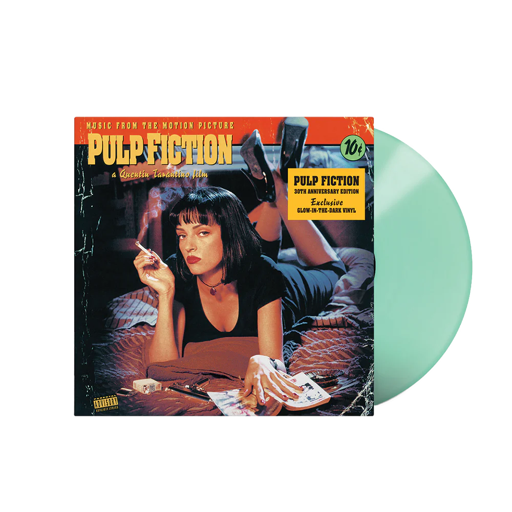 Pulp Fiction (Music From The Motion Picture) - 30th Anniversary Glow-In-The-Dark Vinyl USA IMPORT