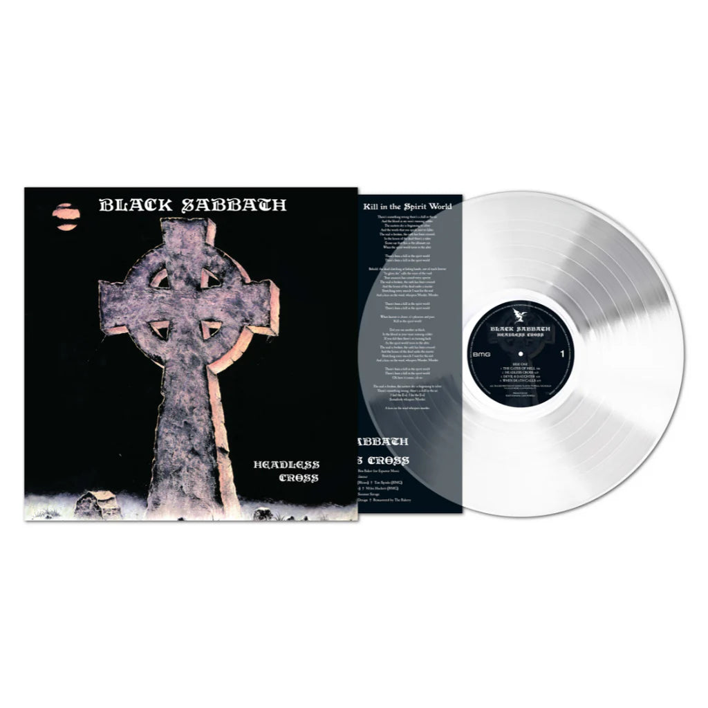 Black Sabbath : Headless Cross (Remasterisé 2024) (édition limitée) (vinyle ultra transparent)