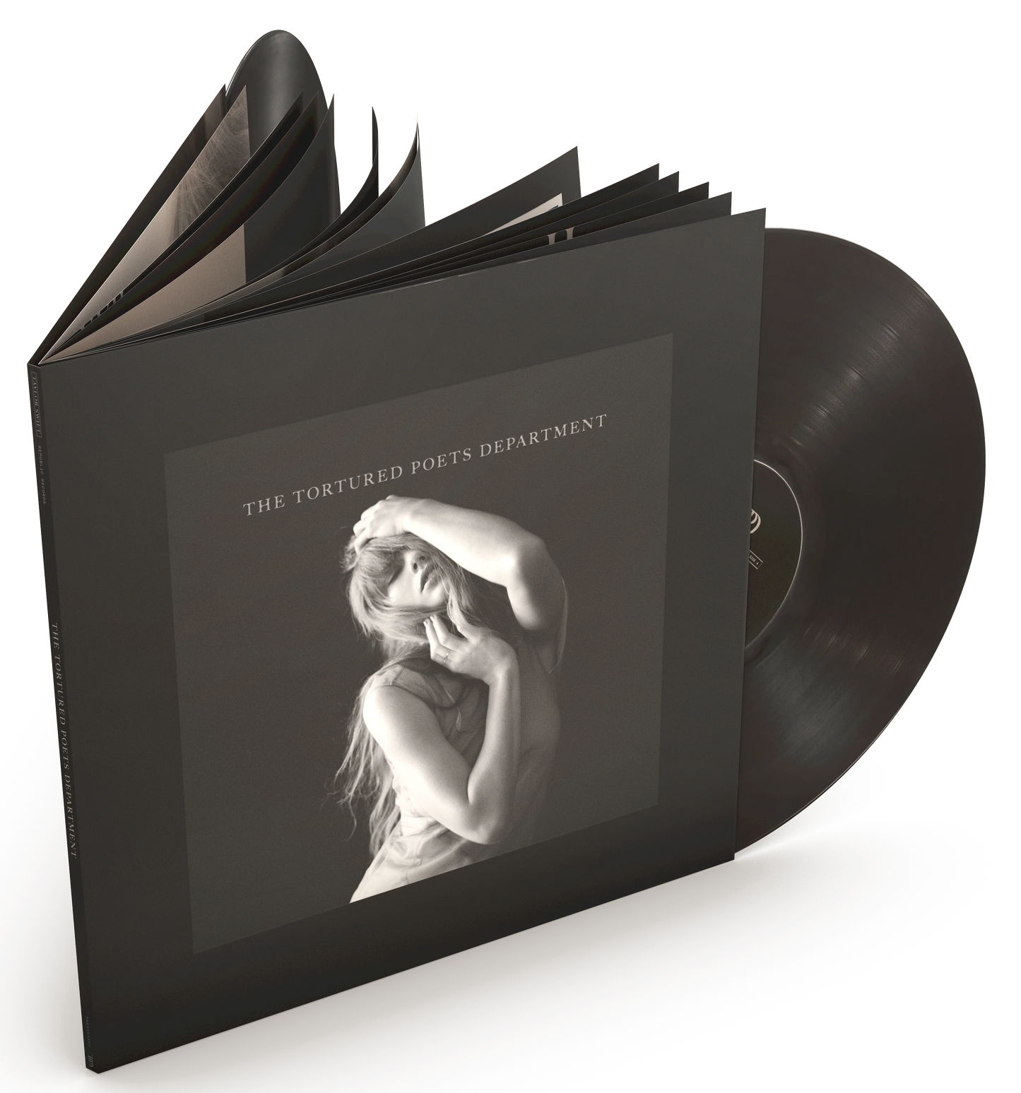 Taylor Swift The Tortured Poets Department + Bonus Track « The Black Dog » - Vinyle importé du Royaume-Uni