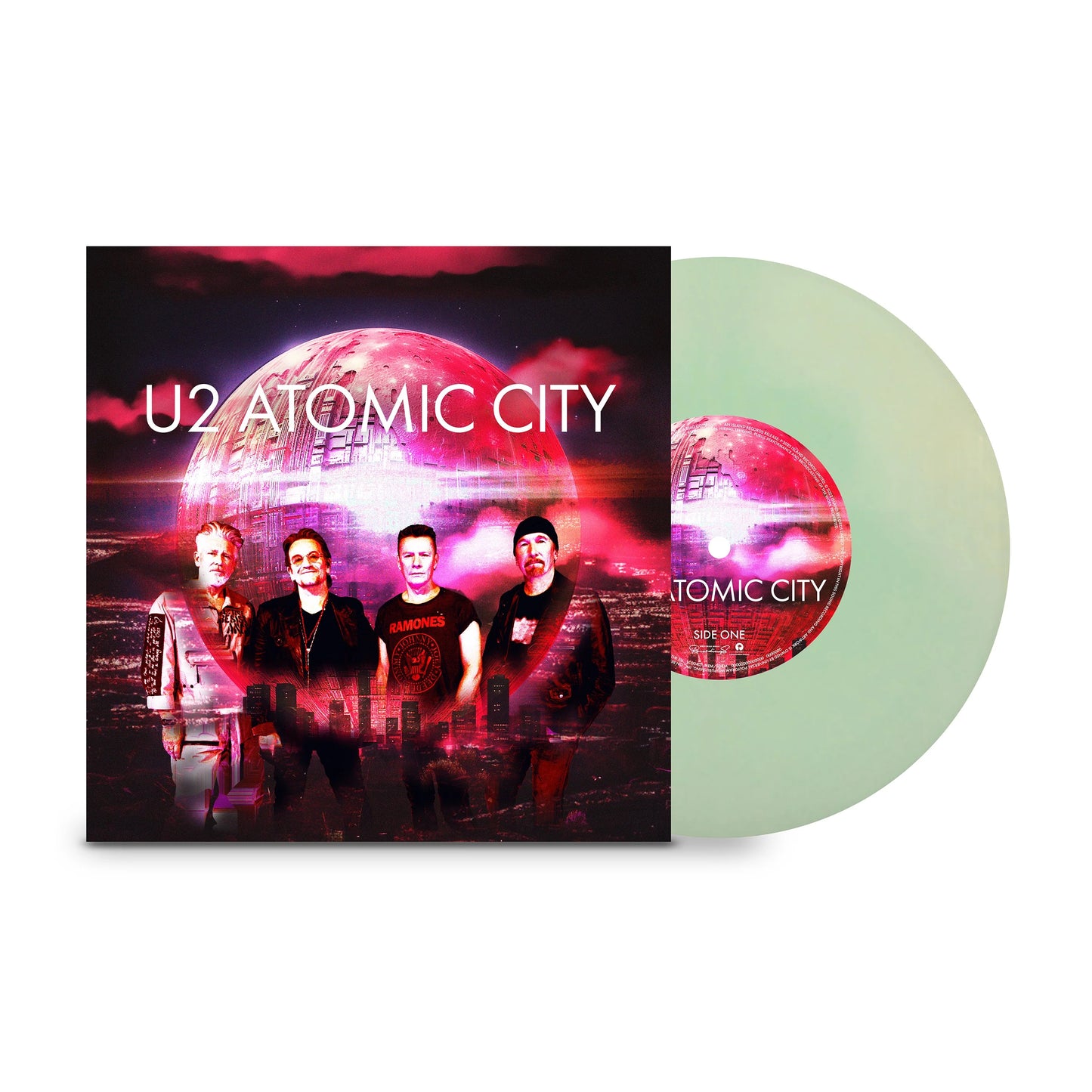 U2 Atomic City - Vinyle (Vinyle photoluminescent en édition limitée de 7 pouces)