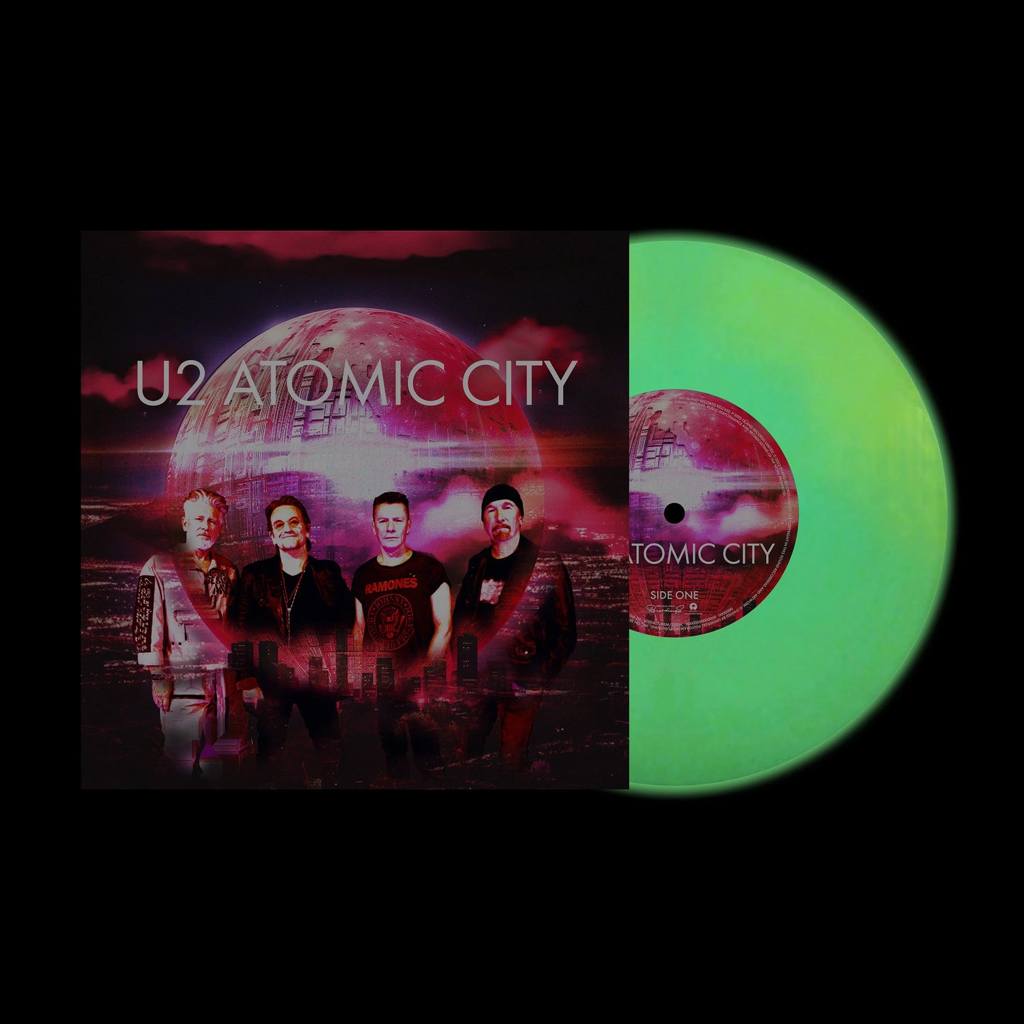 U2 Atomic City – Vinyl (7" Limited Edition Photoluminescent Vinyl)