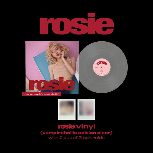 ROSÉ  rosie vinyl (vampirehollie edition clear) USA IMPORT