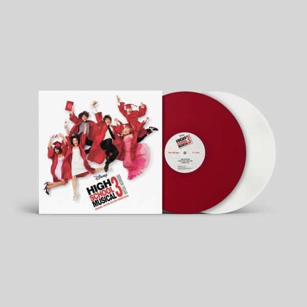 High School Musical 3: Senior Year / Ost Weiß-Rot Farbige Vinyl-Ausgabe 2LP-Import