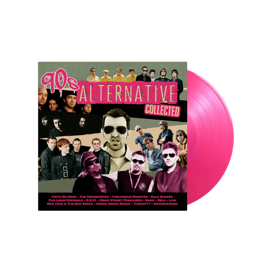 Verschiedene Künstler - 90's Alternative Collected (limitiertes 180-Gramm-Vinyl in Magenta) [Import]