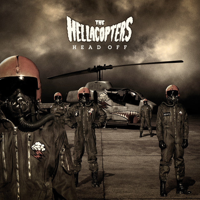 The Hellacopters: Head Off (Vinyle de rotor noir orange transparent)