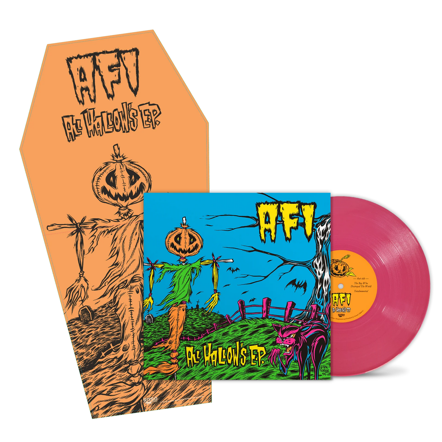 AFI (A Fire Inside): All Hallow's E.P. (Limited 25th Anniversary Edition) (Spectral Pink Vinyl)