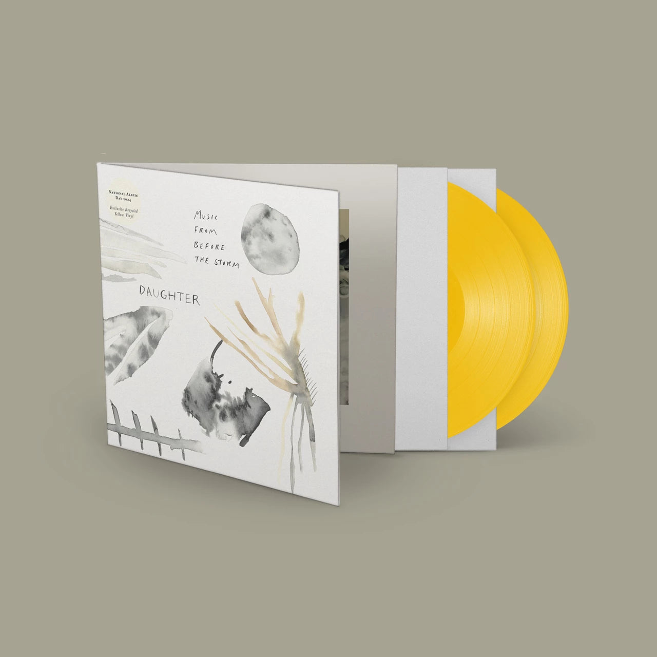 Daughter Music from Before the Storm - Recycled Yellow 2LP (National Album Day 2024) UK IMPORT