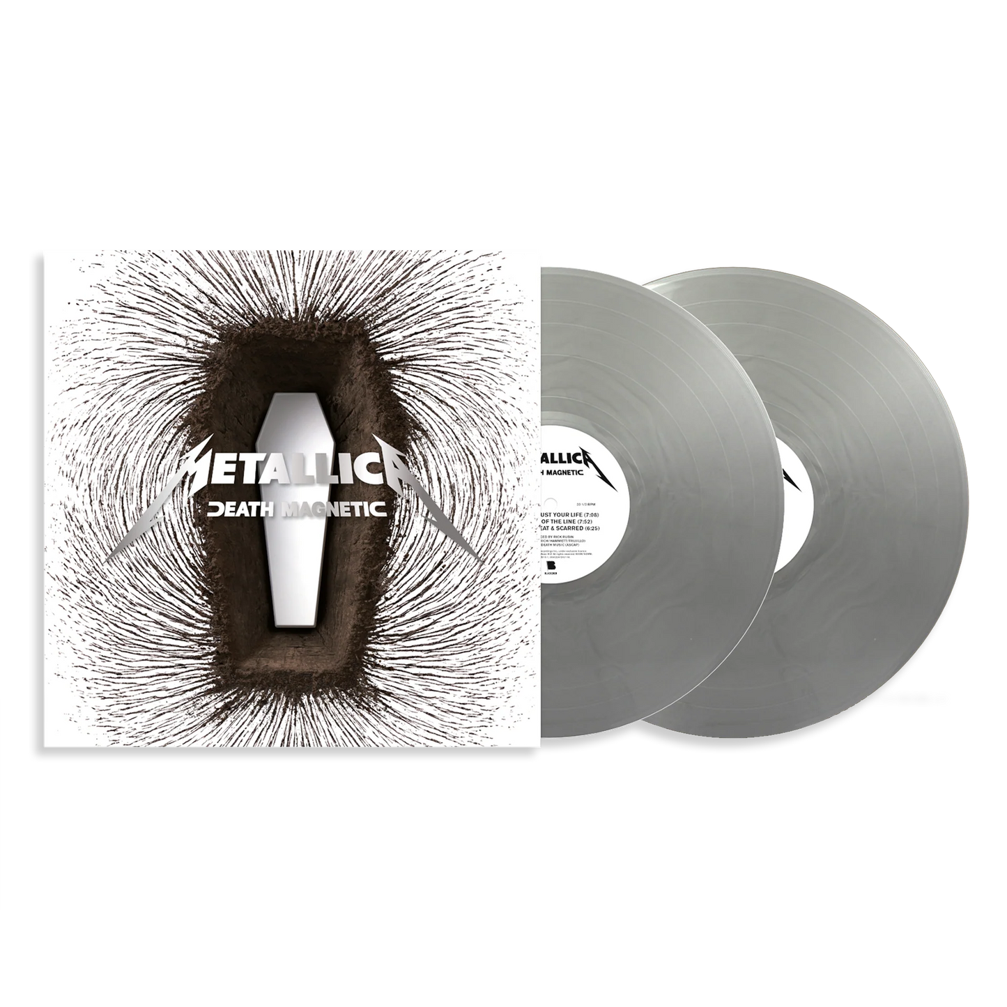 Metallica : Death Magnetic (édition limitée) (vinyle argenté magnétique)