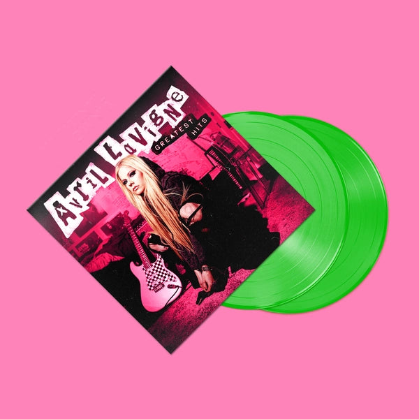 Avril Lavigne : Greatest Hits / vinyle vert fluo 2lp + aimant cadeau exclusif