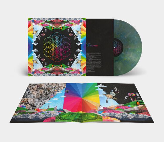 Coldplay - A HEAD FULL OF DREAMS (COLORED RECYCLED LP)