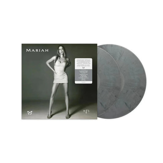 Mariah Carey: #1's (remastered) (Metallic Silver &amp; Black Swirl Vinyl)