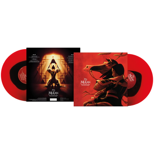 Songs From Mulan: Limited Ruby Red and Obsidian Colour Vinyl LP IMPORT