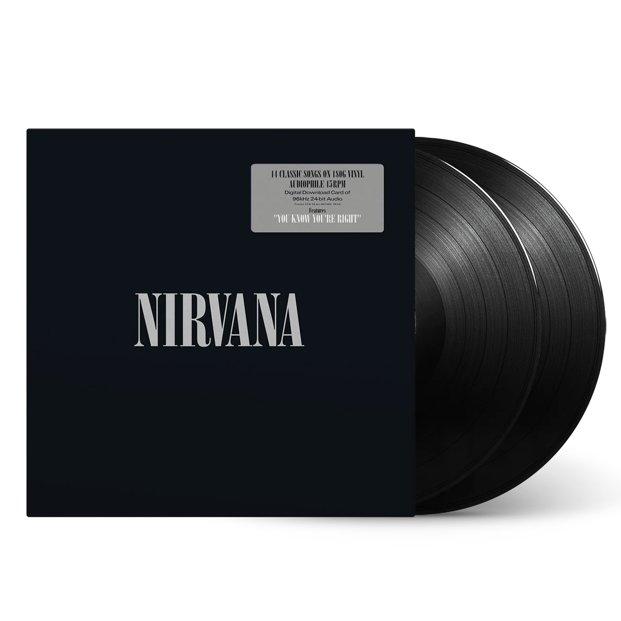 Nirvana: Nirvana (180g) (Limited Deluxe Edition) (45 RPM) 2 LPS - Black Vinyl Records Spain